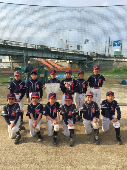 祝★優勝！鶴指少年野球部　春季第3ブロック大会