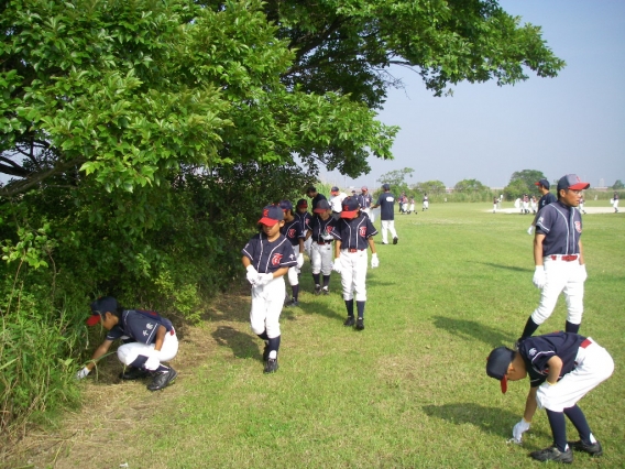 江戸川クリーン作戦に参加させていただきました。