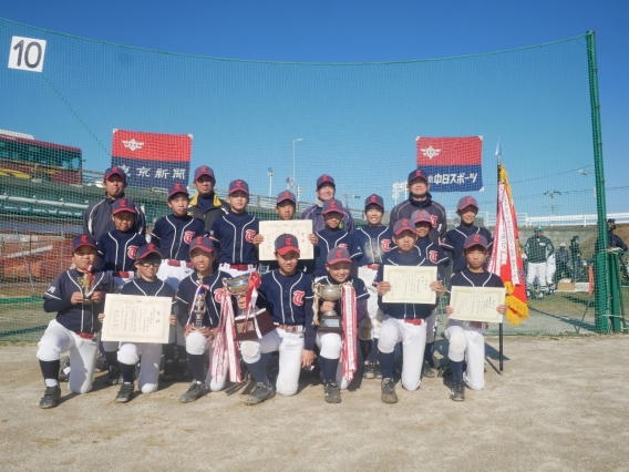 ★祝優勝　市川市少年野球リーグ